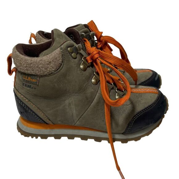 L.L Bean Brown Insulated Outdoor Hiking Boots - Picture 1 of 6
